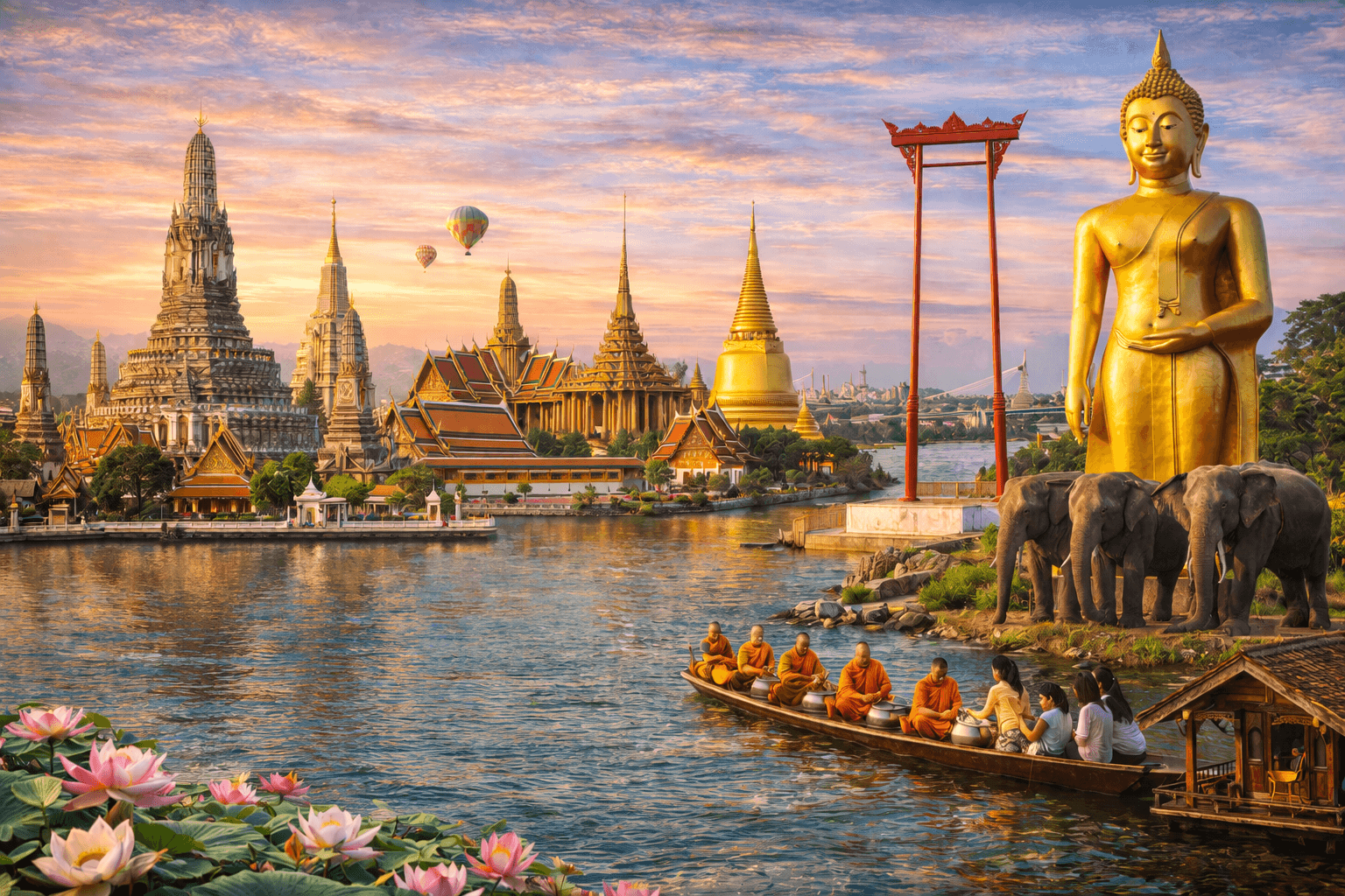 ไหว้พระภาคกลาง