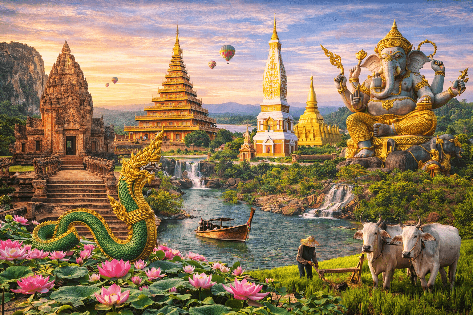 ไหว้พระภาคอีสาน