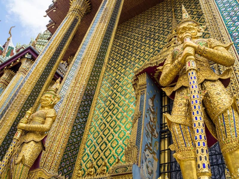 สถาปัตยกรรมภายในวัดพระแก้ว