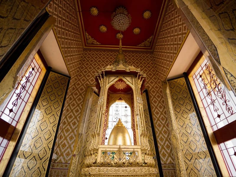 พระบรมสารีริกธาตุ วัดราชนัดดารามวรวิหาร