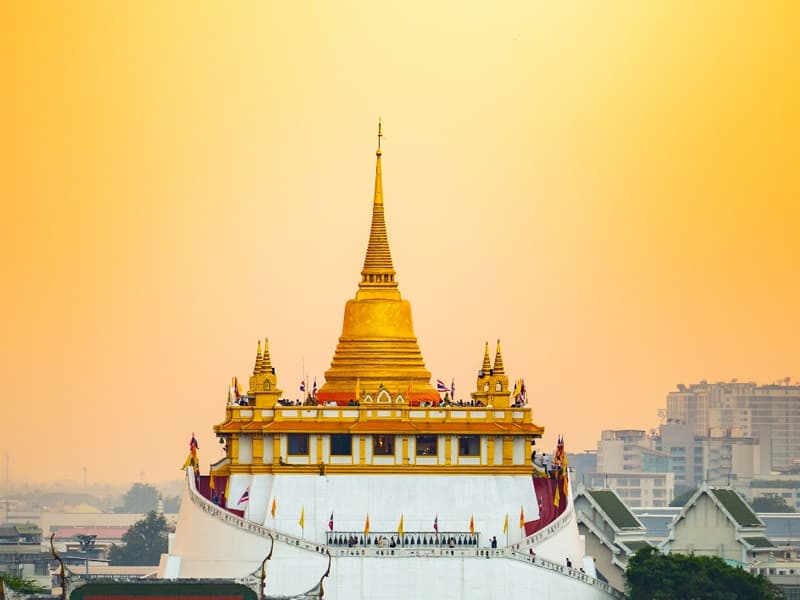 วัดสระเกศราชวรมหาวิหาร ภูเขาทอง กรุงเทพมหานคร