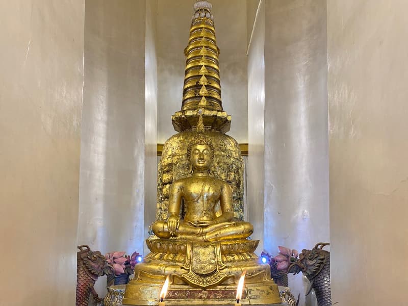 พระบรมสารีริกธาตุ (ภูเขาทอง) วัดสระเกศ