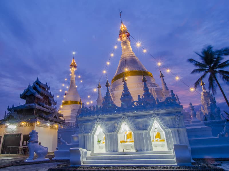 พระธาตุดอยกองมู จังหวัดแม่ฮ่องสอน