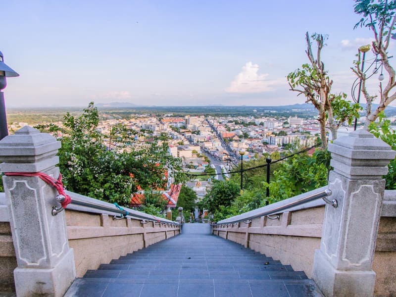 วิวเมืองนครสวรรค์จากวัดเขากบ