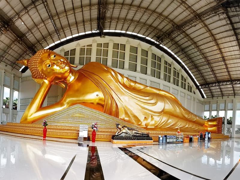 พระพุทธไสยาสน์ วัดสุขุมาราม