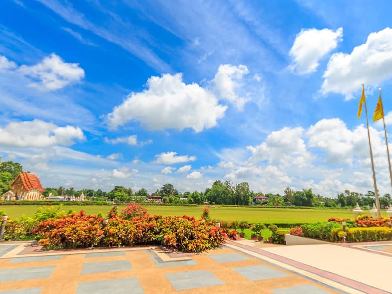 บรรยากาศวัดสุขุมาราม