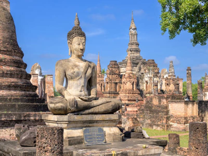 บรรยากาศเมืองเก่าสุโขทัย