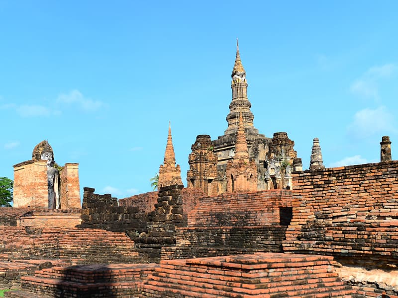 เจดีย์วัดมหาธาตุ สุโขทัย