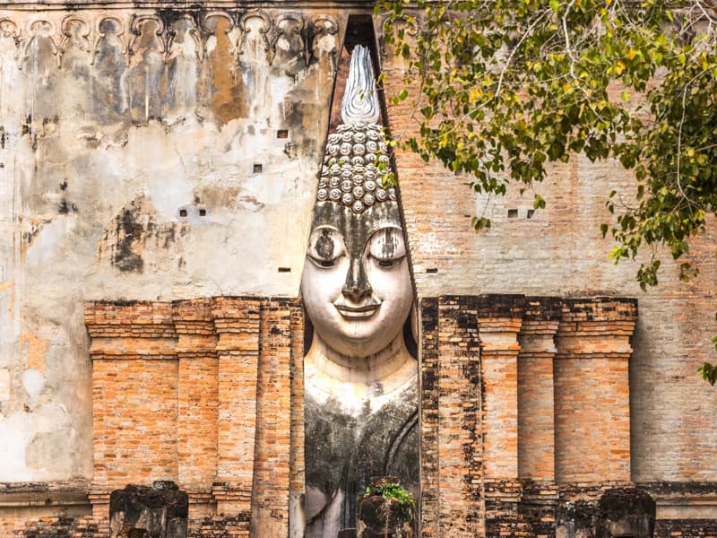 วัดศรีชุม พระอจนะ สุโขทัย