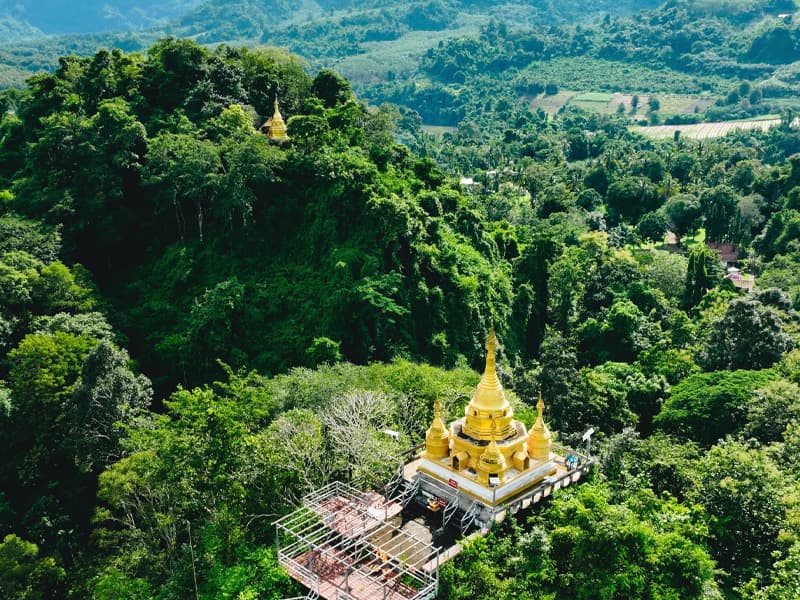 วัดปรังกาสี จังหวัดกาญจนบุรี