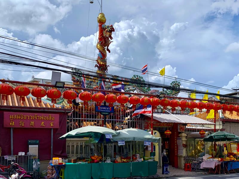 ศาลเจ้าพ่อเสือ กรุงเทพมหานคร ขอพรธุรกิจ โชคลาภ