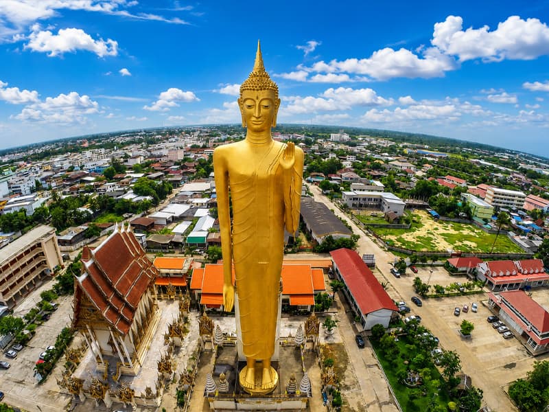 หลวงพ่อใหญ่ วัดบูรพาภิราม จังหวัดร้อยเอ็ด